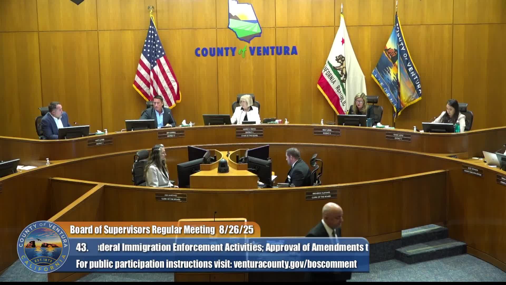 Ventura County Board Addresses Immigration Support and Budget Challenges Amid Community Concerns
