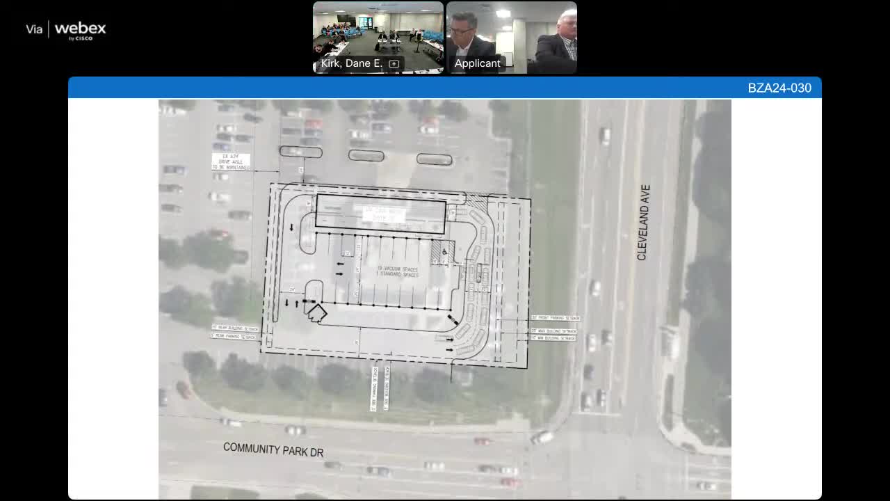Northland Community Council recommends approval for Mavo Express Car Wash variances