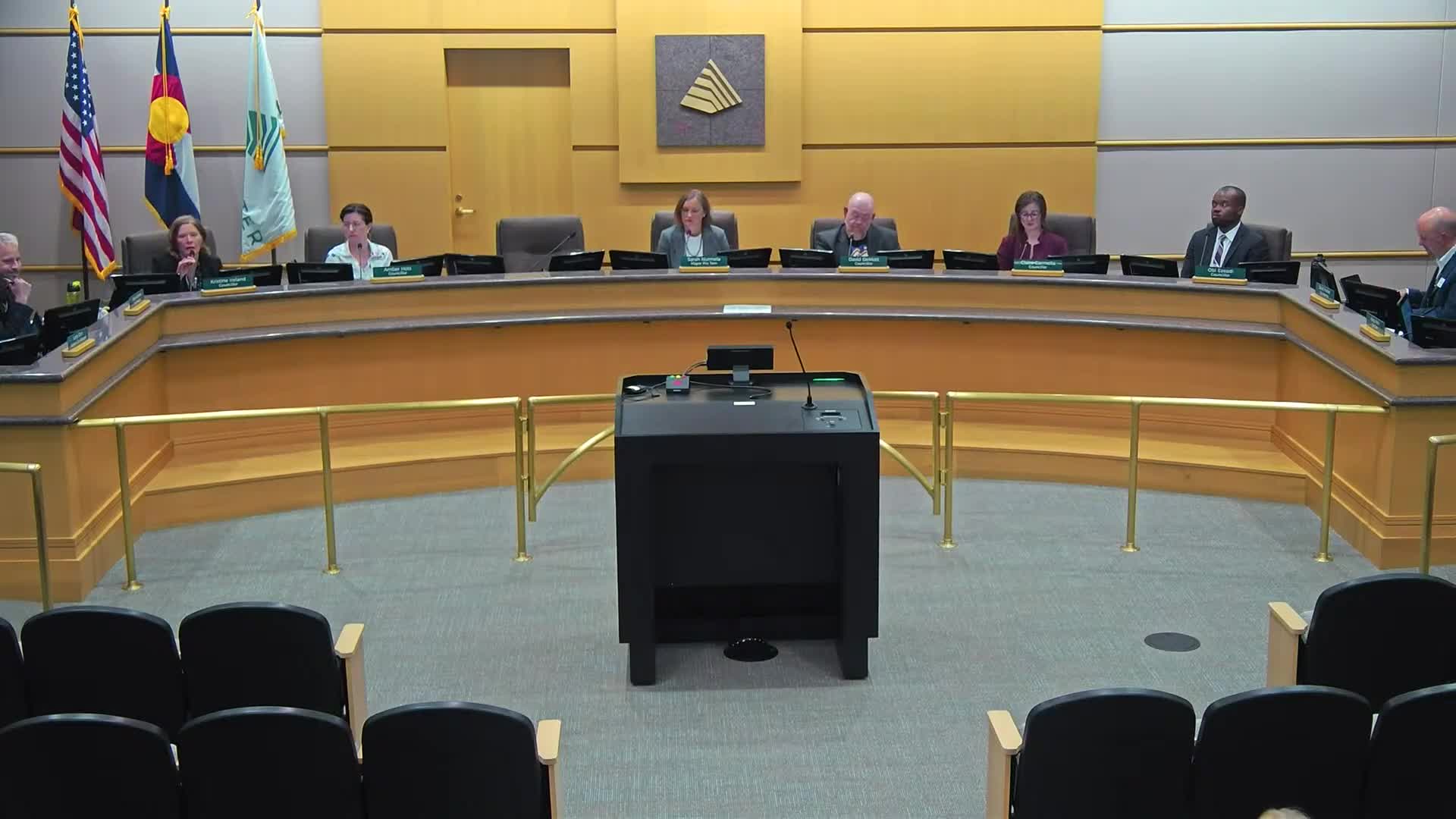 City Council Discusses Parking Challenges for New Residential Development Project
