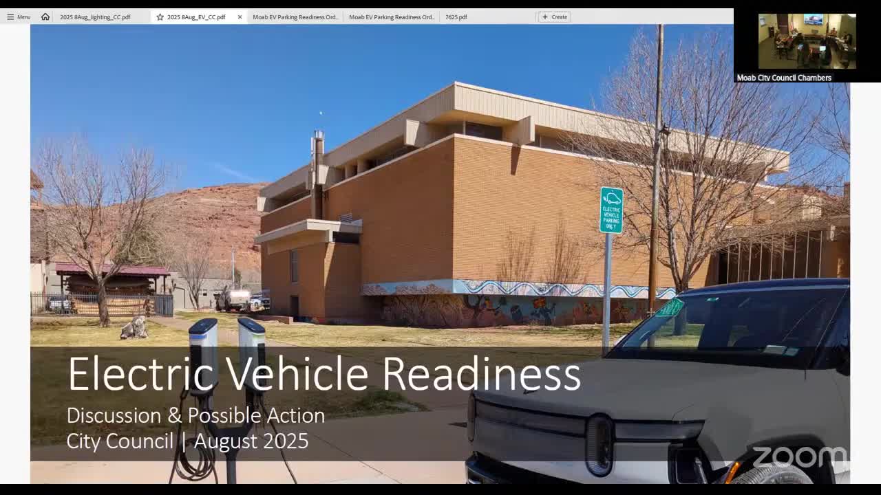 Moab City Council Considers EV Readiness Ordinance for Multifamily Dwellings