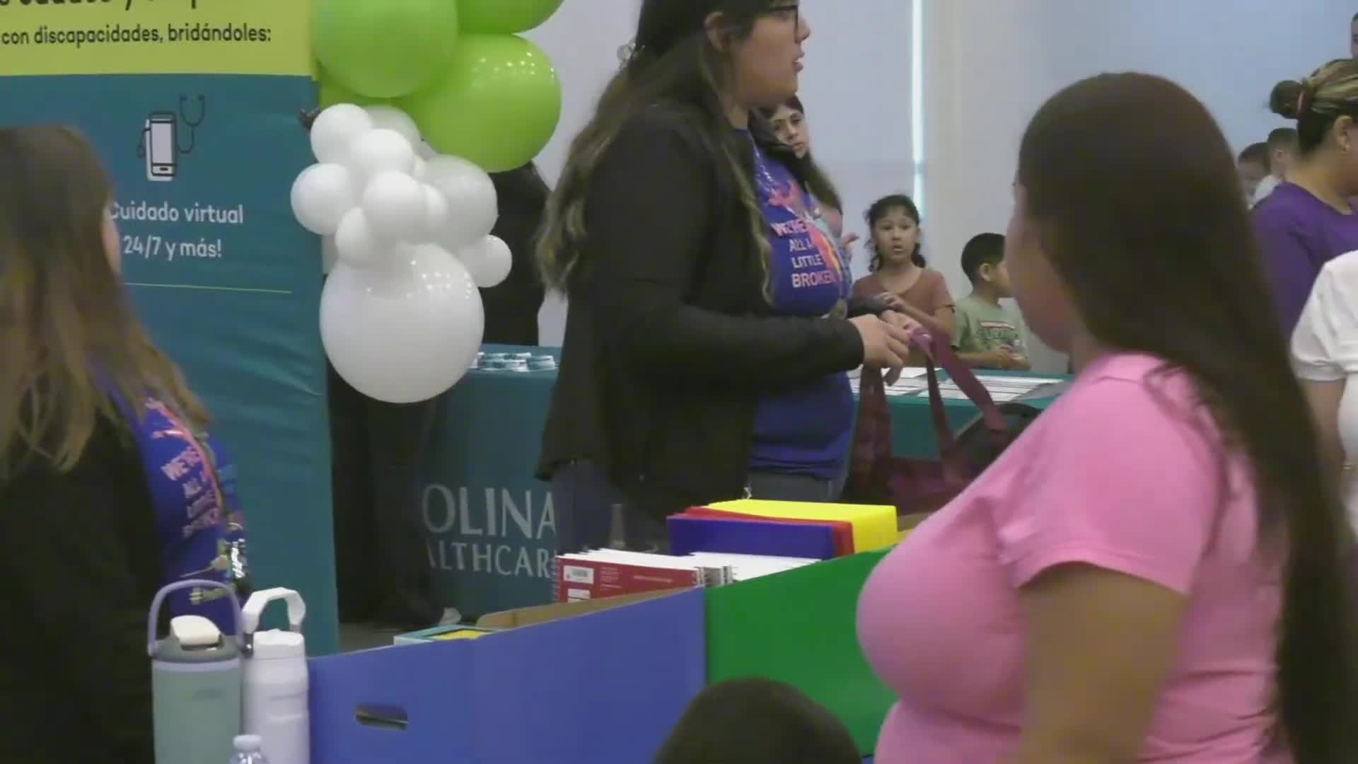 Laredo ISD hosts back to school bash with Molina Healthcare and Imagine Dental