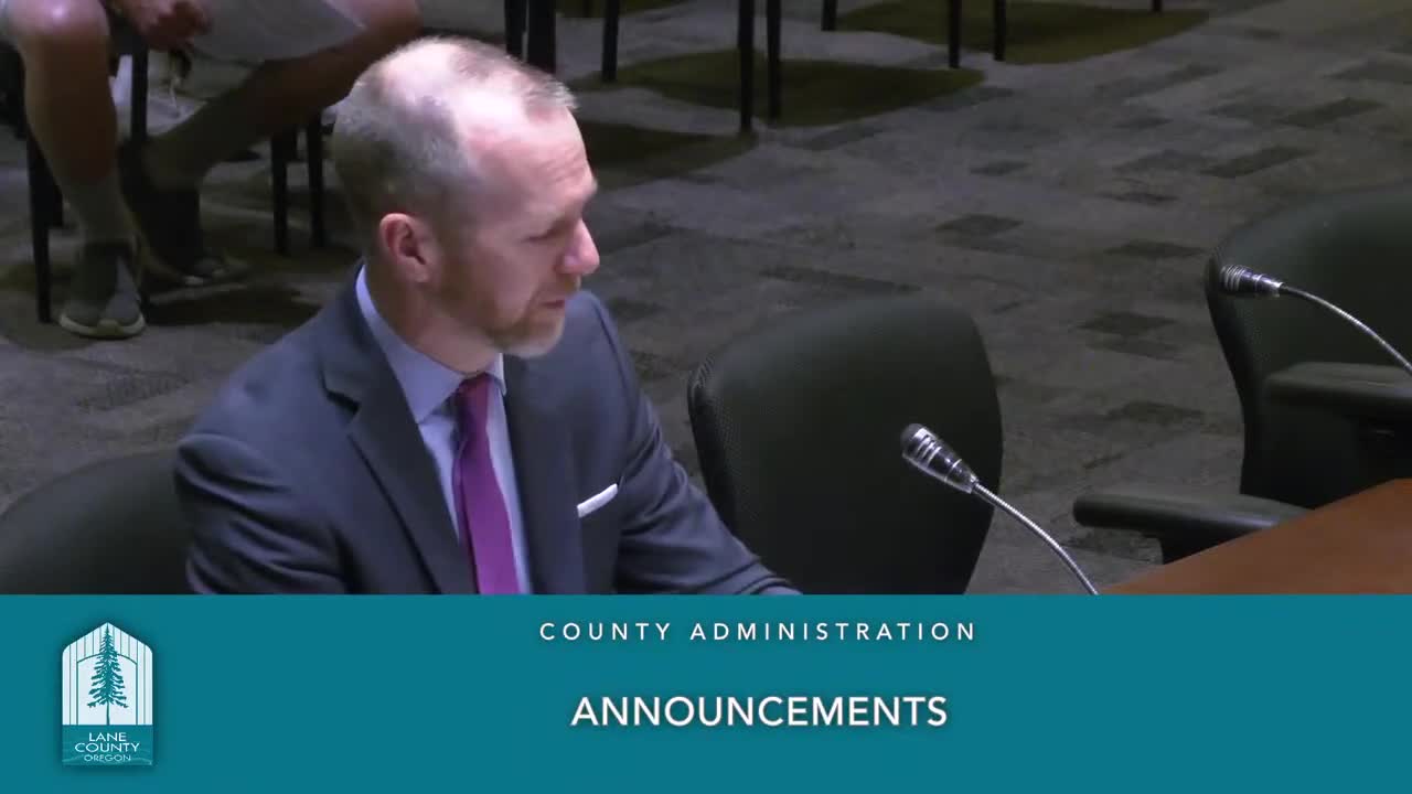 Lane County Commission Reviews Immigration Outreach and Opens Supportive Housing Facility