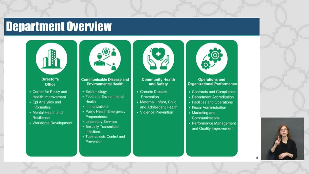 Doctor Curry highlights 42 health initiatives to combat chronic disease