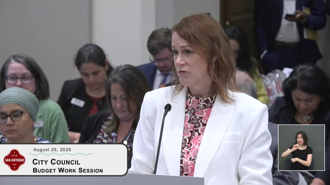 San Antonio city officials discuss youth violence programs and budget for nonprofits