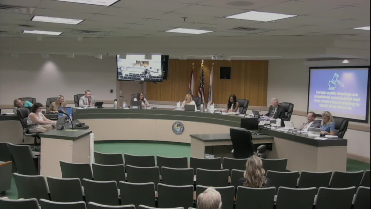 Clay County Commissioners Discuss College Drive Initiative and Touch a Truck Event