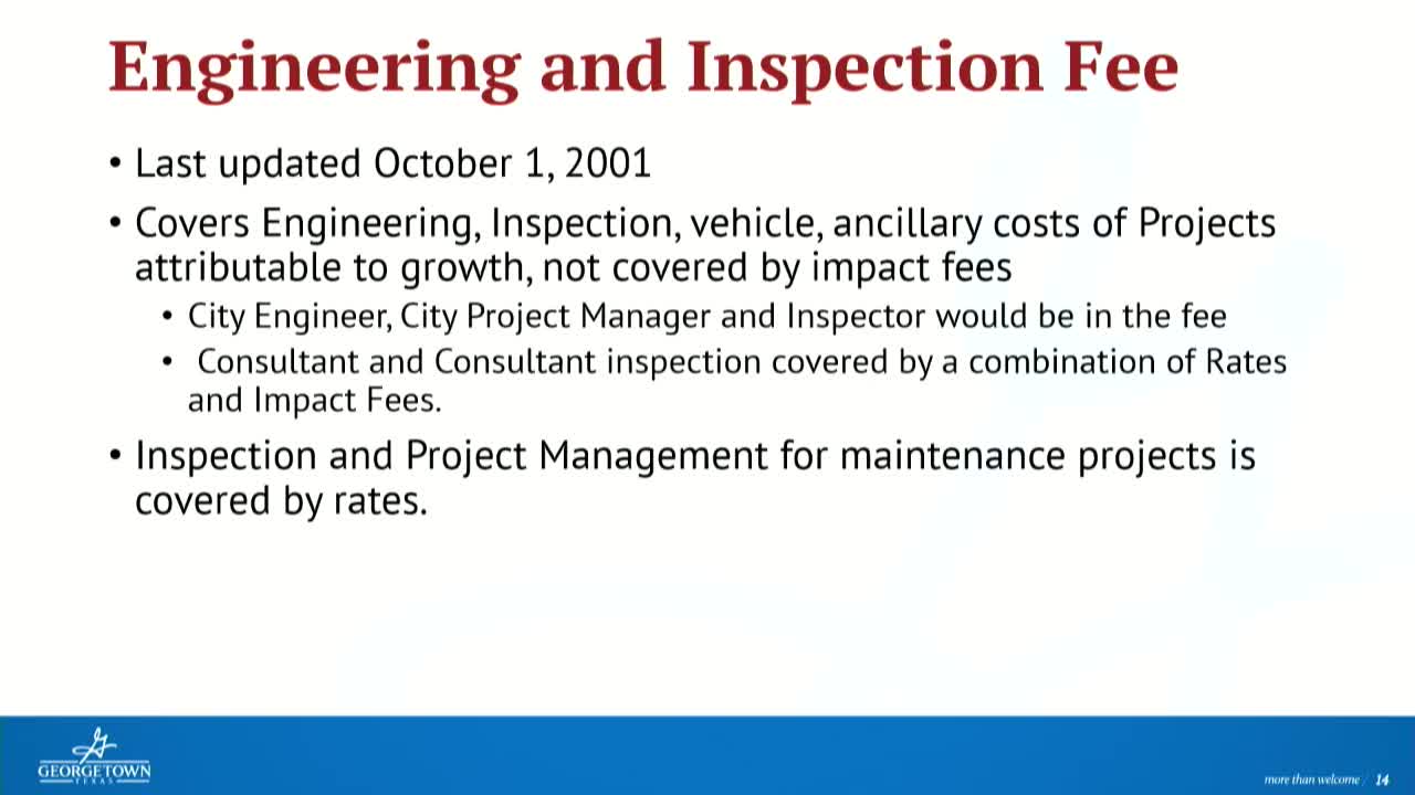 Georgetown City Council approves updated water and sewer fees for residents and businesses