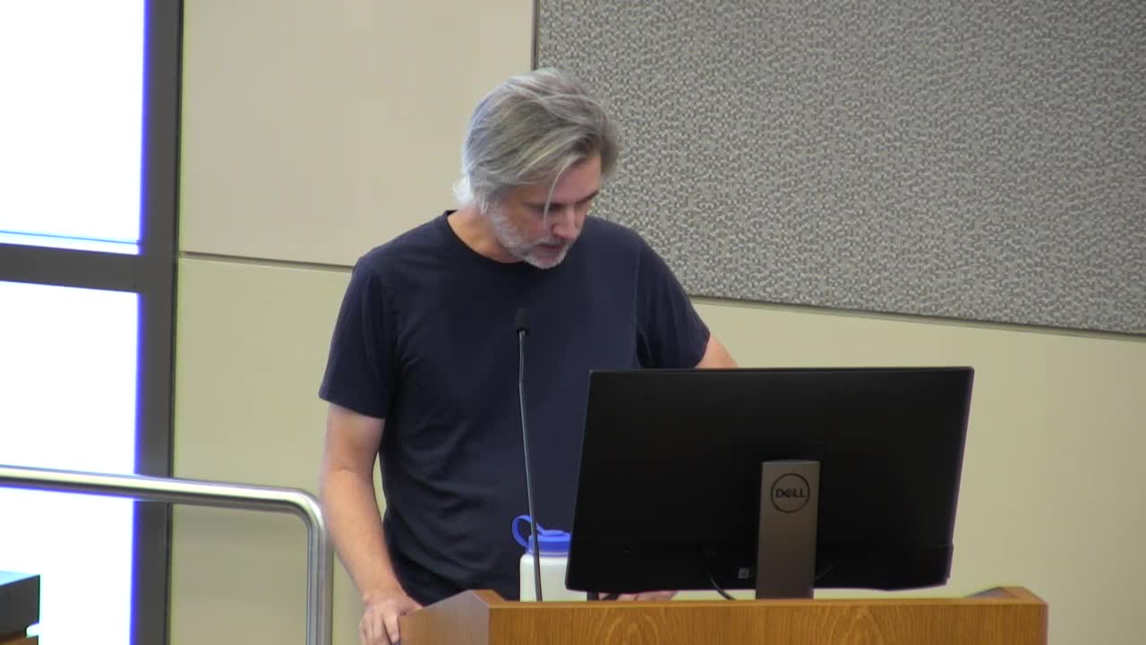 Georgetown resident protests development near Lake Georgetown citing environmental concerns