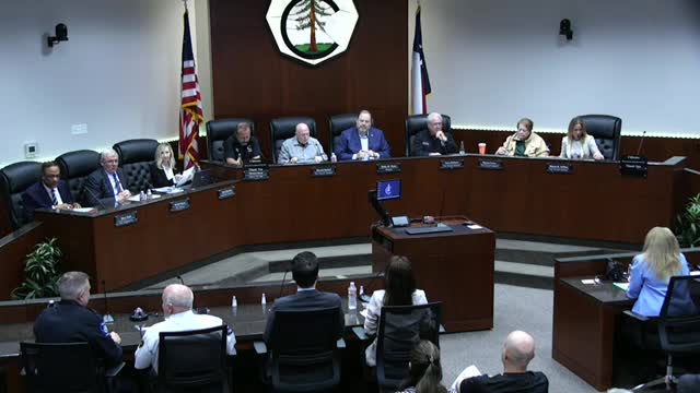 Residents Raise Concerns Over Blackfin Pipeline Compressor Station in Conroe City Council Meeting