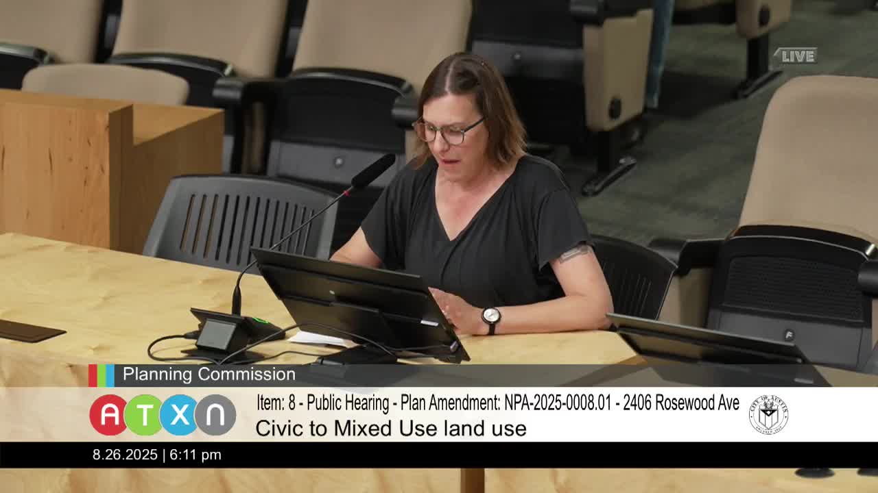 East Austin Neighbors Discuss Rezoning Concerns and Traffic Light Delays