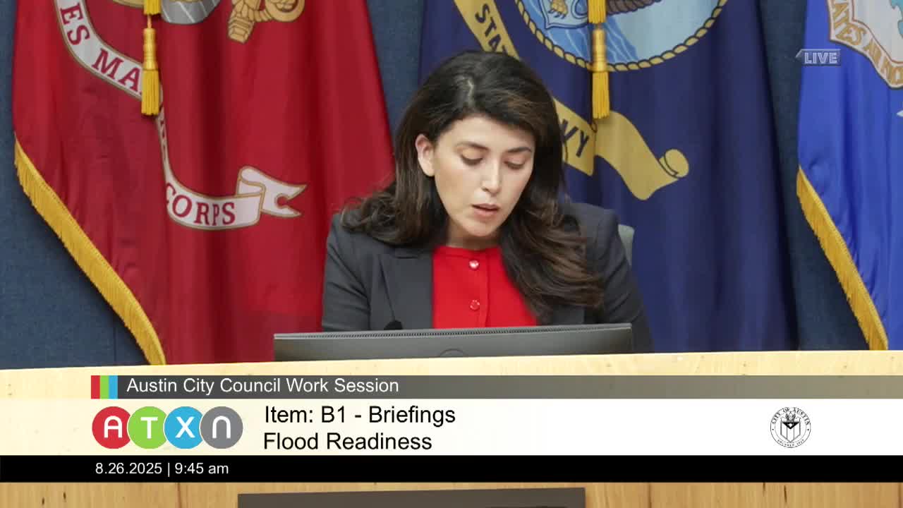 Austin Council Advocates For Federal Grants To Address Drainage Infrastructure Needs