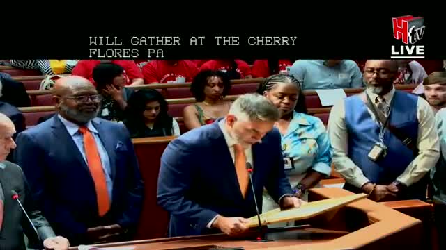 Mayor Wittenmeyer Honors Stephen Lawrence Williams with Proclamation on Retirement Day