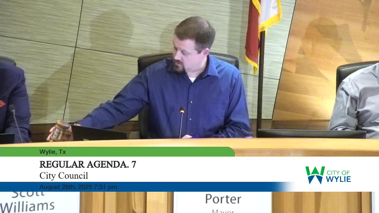 Wylie Council Approves 4.22% Increase in Ad Valorem Tax Rate for 2025