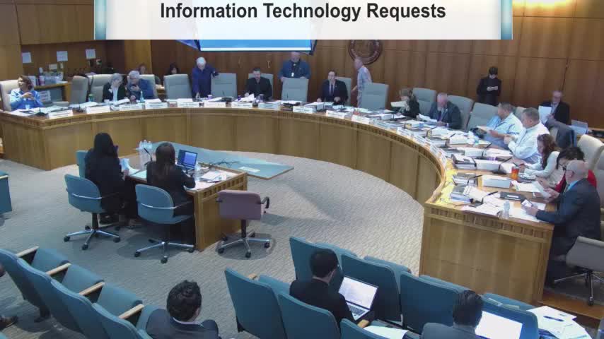 House committee hears competing recommendations for Section 7 IT fund; lawmakers press for reauthorizations and transparency