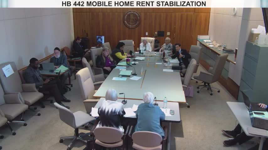 Committee Discusses Rent Stabilization Bill for Mobile Home Parks Amid Housing Crisis