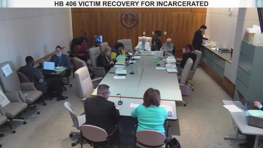 Panel advances bill allowing incarcerated victims to seek victims' reparations
