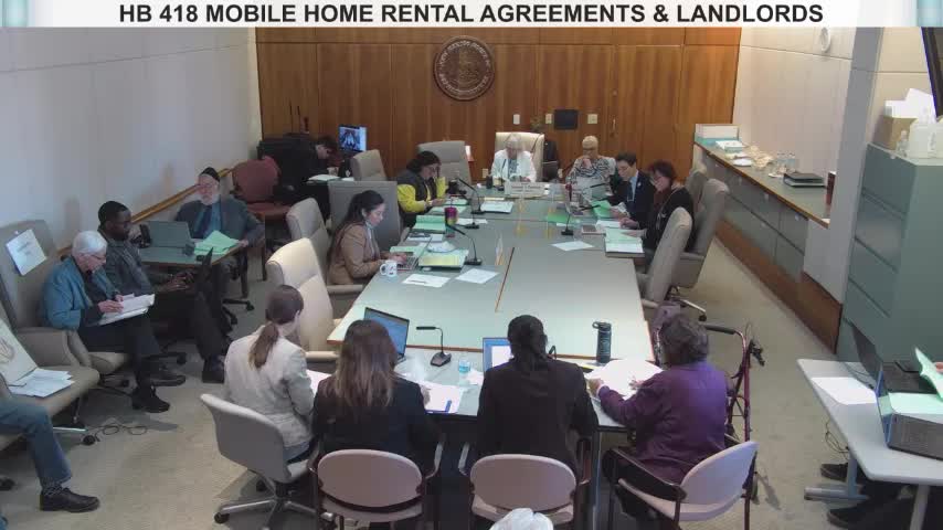 New Mexico House Committee Approves Bill to Reform Mobile Home Eviction Processes