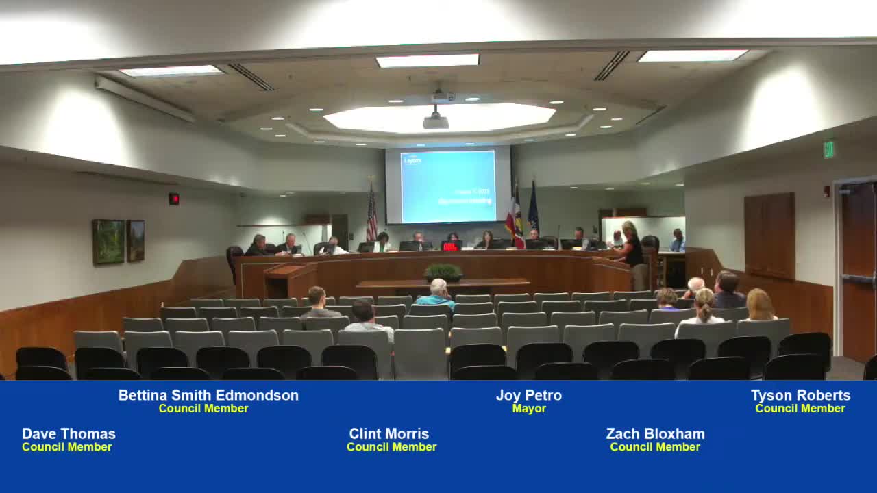 Resident urges Layton to prioritize a city dog park, criticizes parks department findings