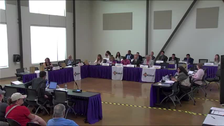 LESC briefing flags proposed federal cuts and an 18‑grant consolidation that would shrink funding to states