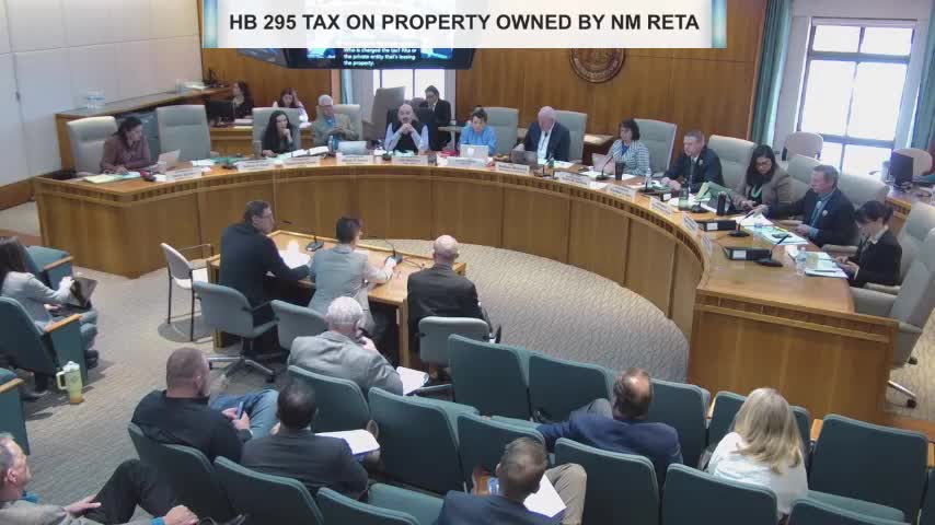 Committee Discusses Tax Exemption Bill and Constitutional Concerns in New Mexico