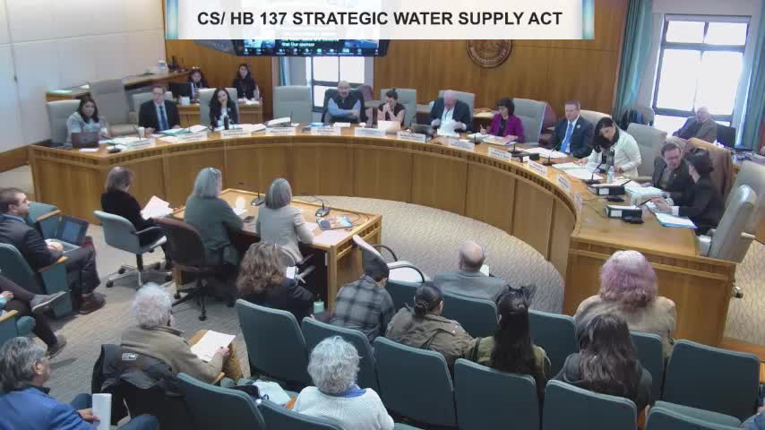 New Mexico House Bill 137 Aims to Establish Strategic Water Supply Amid Water Crisis