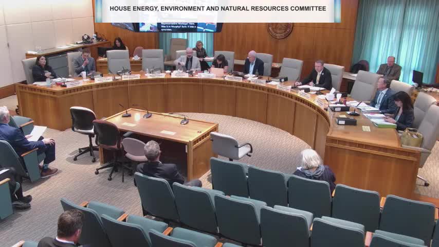 Senator Young chairs committee meeting as session deadline approaches