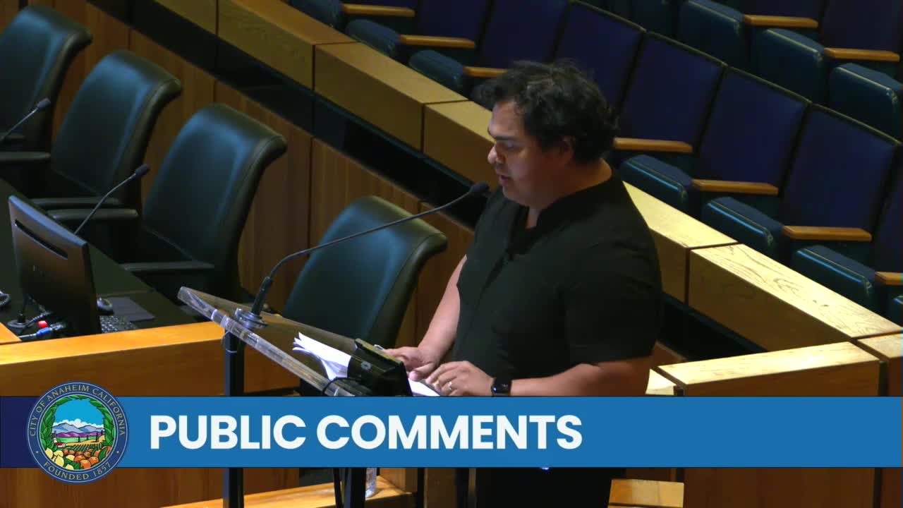 Residents Call on Anaheim Council for Action Against Criminal Activity Near Lemon Tree Hotel