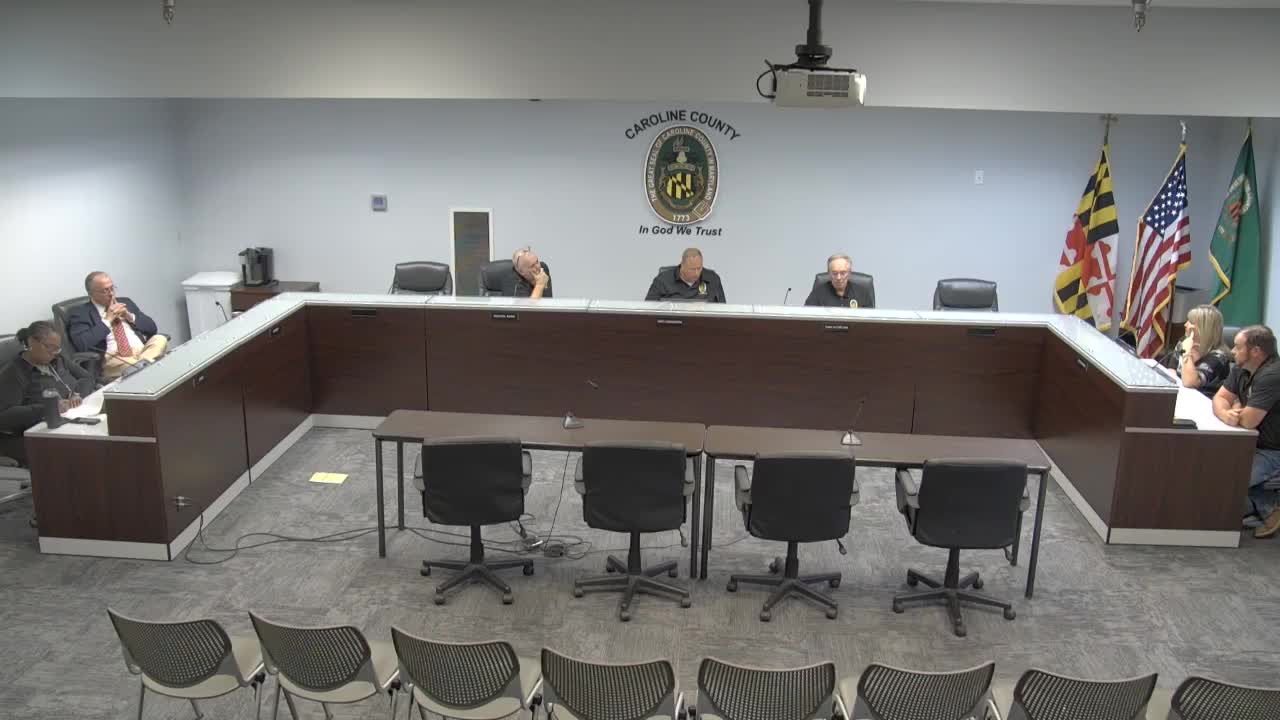 Caroline County Board Reviews Alcohol Licensing and Regulatory Updates