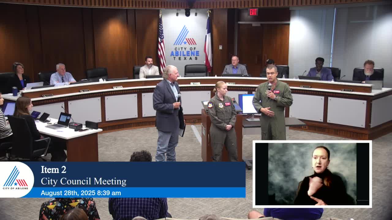 Abilene City Council Proclaims August 31 as International Overdose Awareness Day