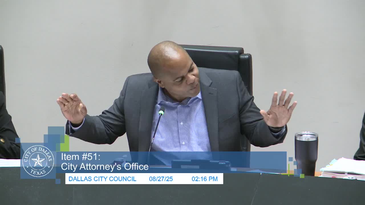 Council Member Critiques Lobbying Team Ahead of Vote