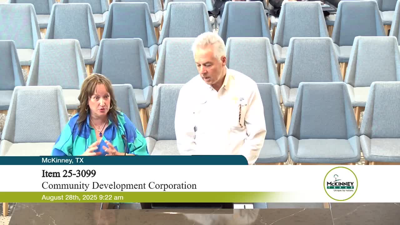 Sanchez Charities Discusses Engineering Costs for New Community Facility in McKinney