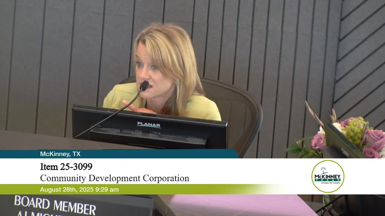 McKinney Council Explores Support Center for At-Risk Individuals During Community Meeting