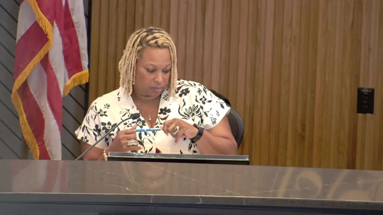 Dan Evneri addresses unexpected costs from bail bond relocations at public hearing
