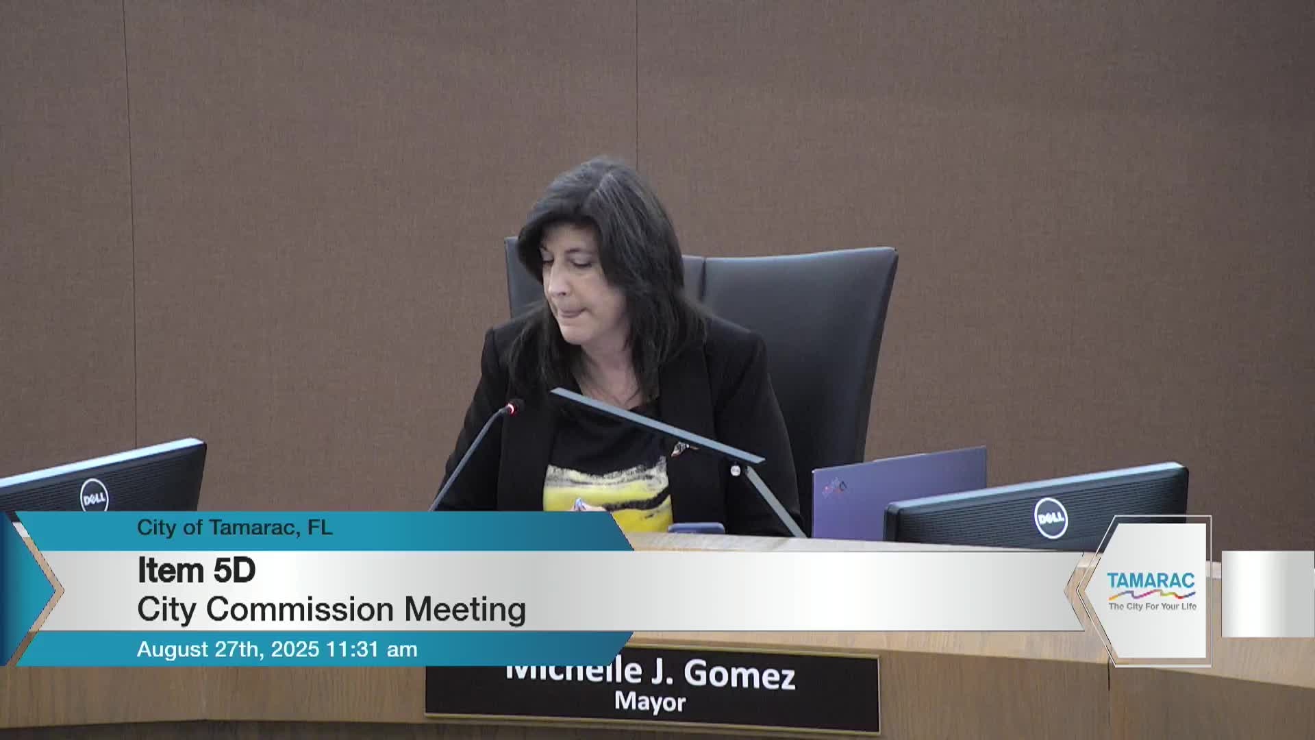 Tamarac City Commission Debates Charitable Contributions and Approves Caribbean Heritage Month Funding