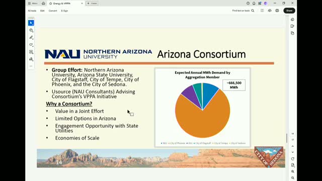 Northern Arizona University leads renewable energy consortium with multiple cities and ASU