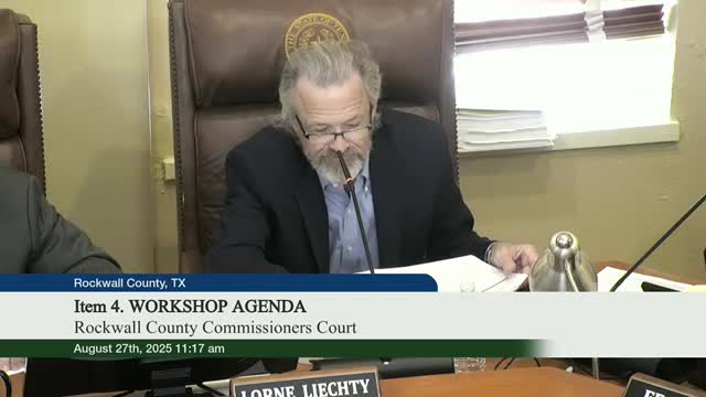 Commissioner Stacy proposes discretionary funding for North County Line Road improvements