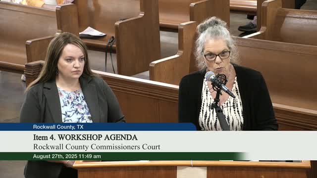 Council Discusses Upgrading Wallace Road to Asphalt in Planned River Rock Development Area