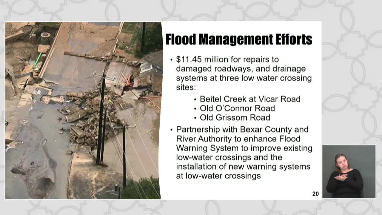 City Council reviews $21M repairs and future drainage projects in August meeting