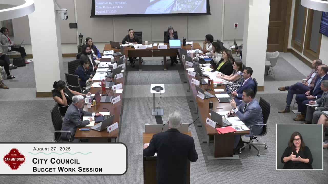 Financial Advisors Outline $500M Bond Strategy and Sensitivity Analysis for City Council
