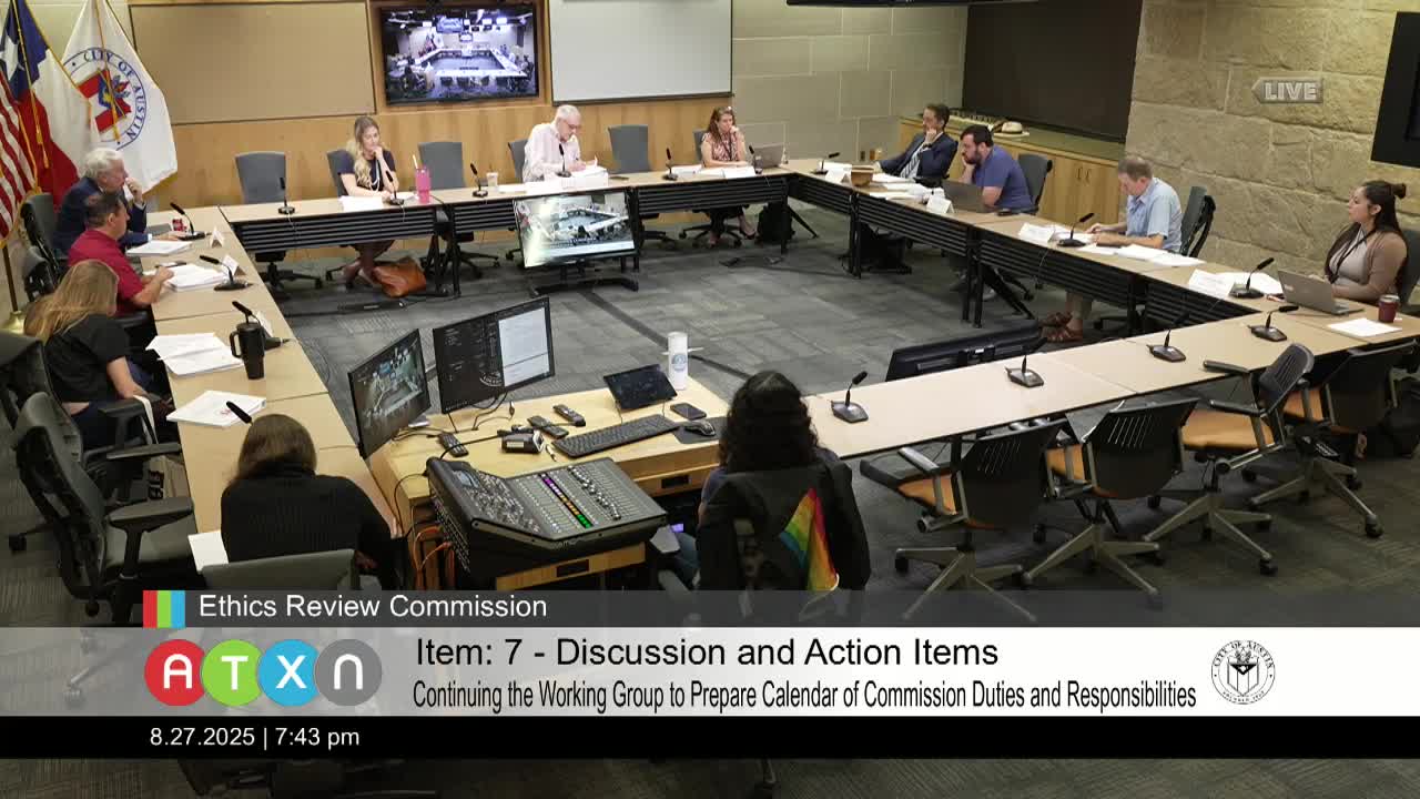 Commissioners Disband Working Group in Unanimous Vote