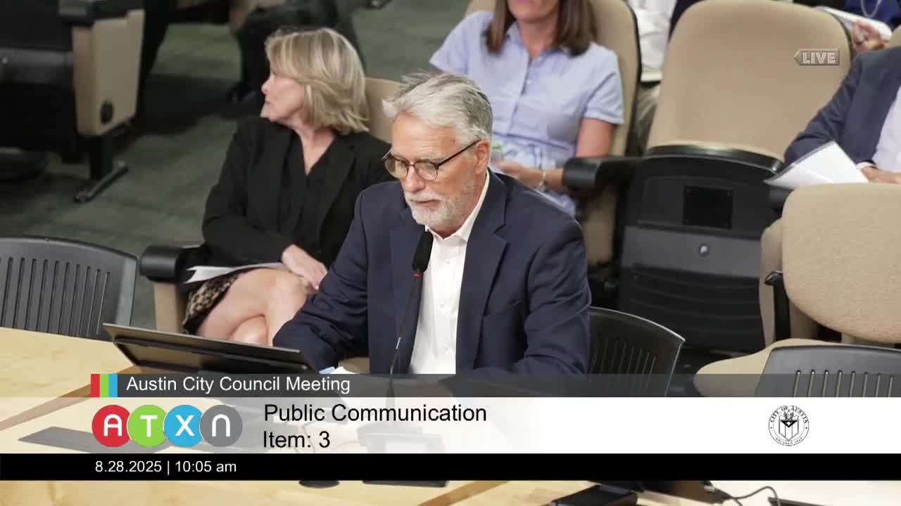 Austin Council Faces Opposition Over $260 Million Water Utility Funding Request