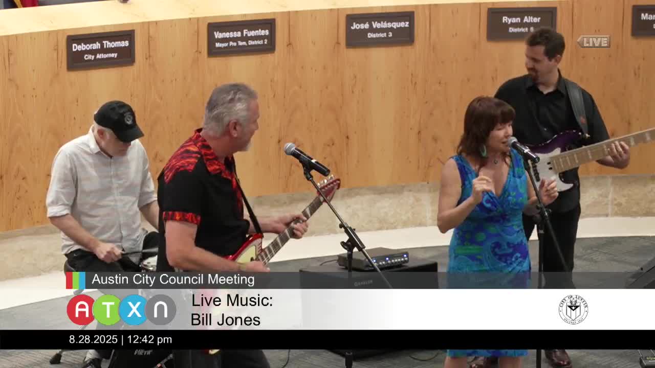 Mayor Watson Proclaims August 28, 2025, Bill Jones Day in Austin