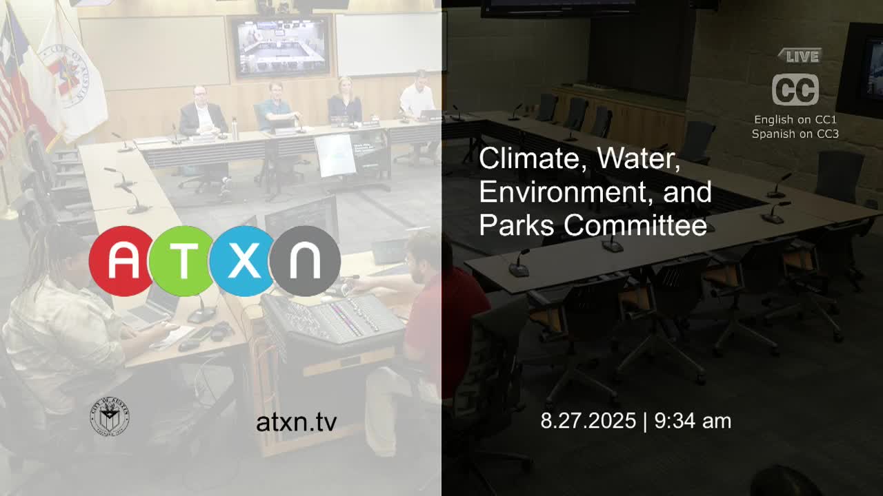 Austin Climate Committee Discusses Funding Strategies and I-35 Reconstruction Concerns