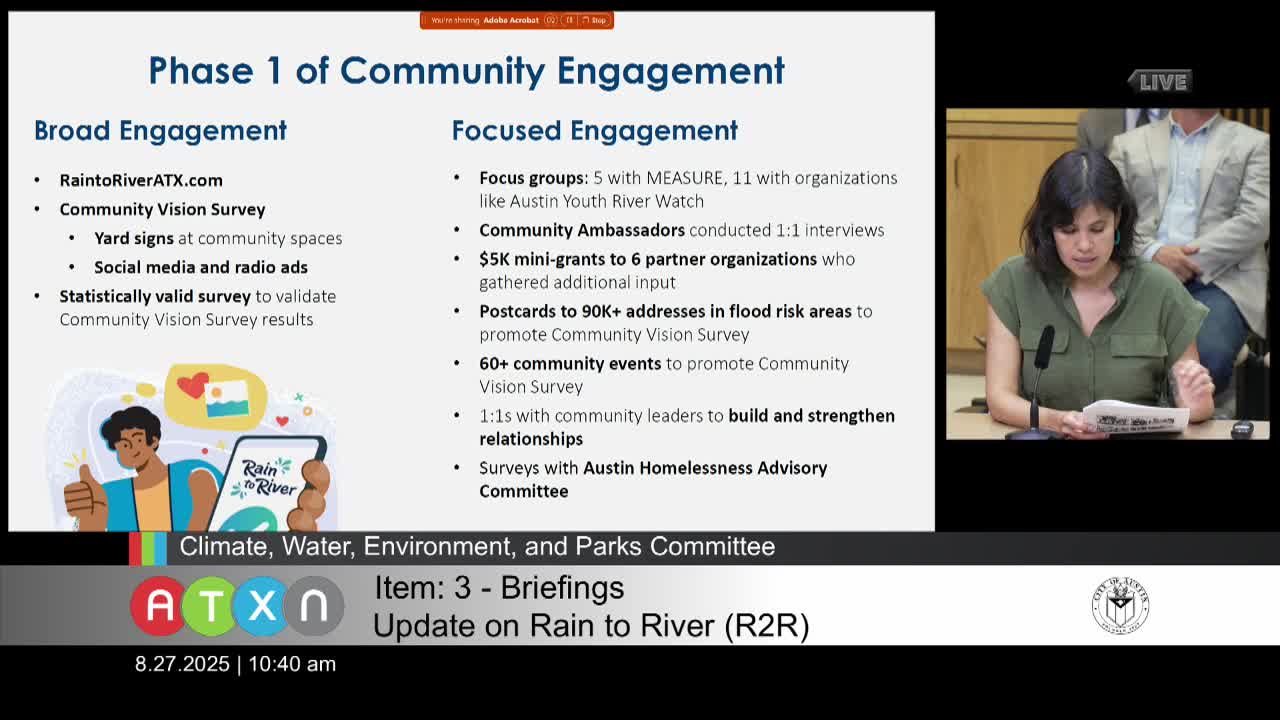 Community Engagement Drives Range River Watershed Planning in Austin