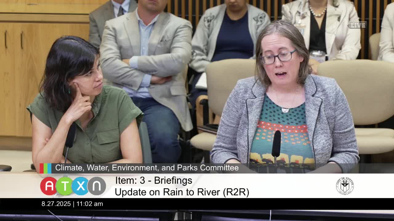 Austin Community Engagement Group Reviews Flood Safety Strategies and Plans