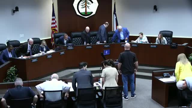 Citizens Voice Concerns Over Conroe Budget and Safety at City Hall Meeting