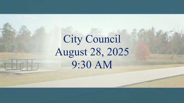Conroe City Council Holds Morning Meeting with Invocation by Pastor Steve Morris