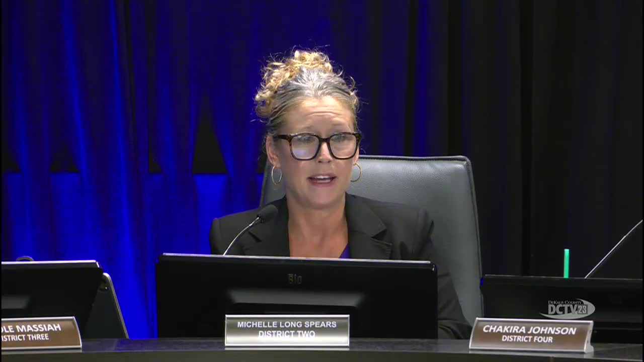 Commissioners Discuss Housing Solutions for Vulnerable Seniors at DeKalb County Meeting