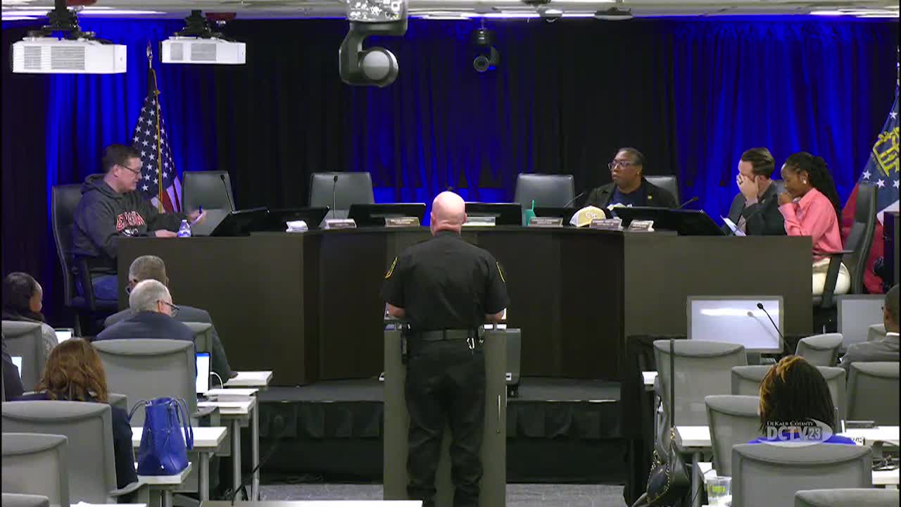 Commissioners Discuss Expansion of Real Time Crime Center and Additional Camera Installations