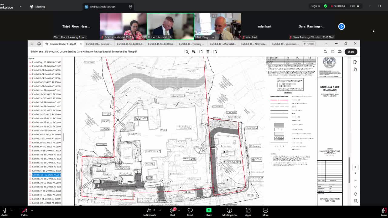 Examiner Reviews Special Exception Request for Nursing Home Expansion in Prince George's County