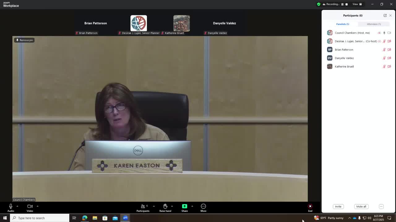 Los Alamos Planning Commission Reviews Subdivision Application for Affordable Housing Development